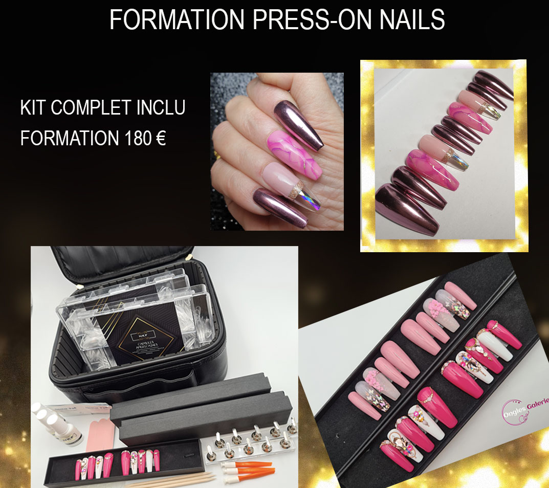 PRESS ON NAILS FORMATIONpsd